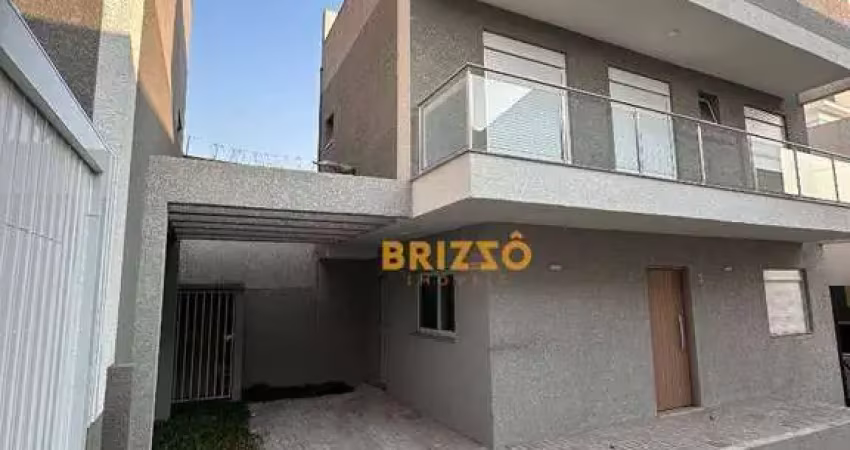 Sobrado novo, com 3 dormitórios à venda, 115 m² por R$ 750.000 - Bairro Alto - Curitiba/PR
