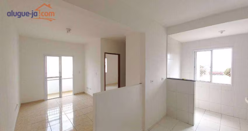 Apartamento com 2 dormitórios para alugar, 56 m² por R$ 1.654,80/mês - Jardim das Indústrias - Jacareí/SP