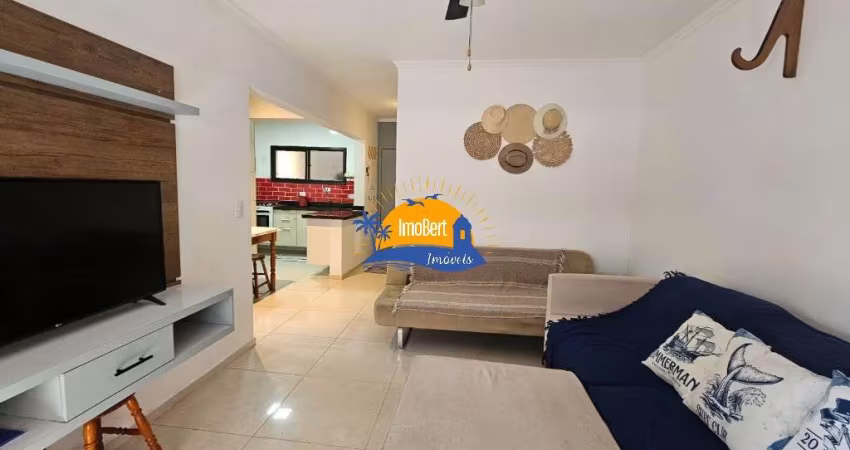 Apartamento à venda em Bertioga-SP, bairro Maitinga: 200 metros da praia com 2 quartos, 1 sala, 1 banheiro, 2 vagas, 57m² de área.
