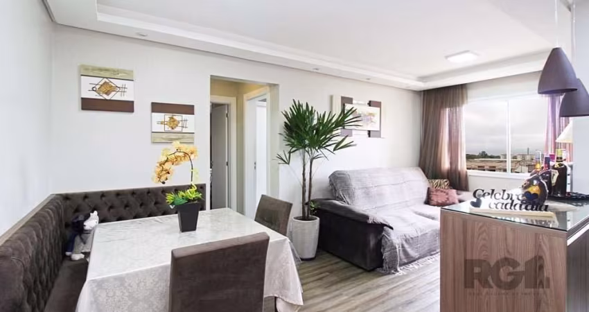 Ótima oportunidade para quem busca conforto e praticidade! Apartamento com 2 dormitórios, living para 2 ambientes, cozinha integrada com área de serviço, banheiro social e vaga para carro. Ficam todos