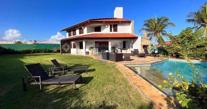 A Mansão dos seus sonhos na Praia do Cumbuco – Um refúgio exclusivo de luxo, conforto e elegância a poucos passos do mar!