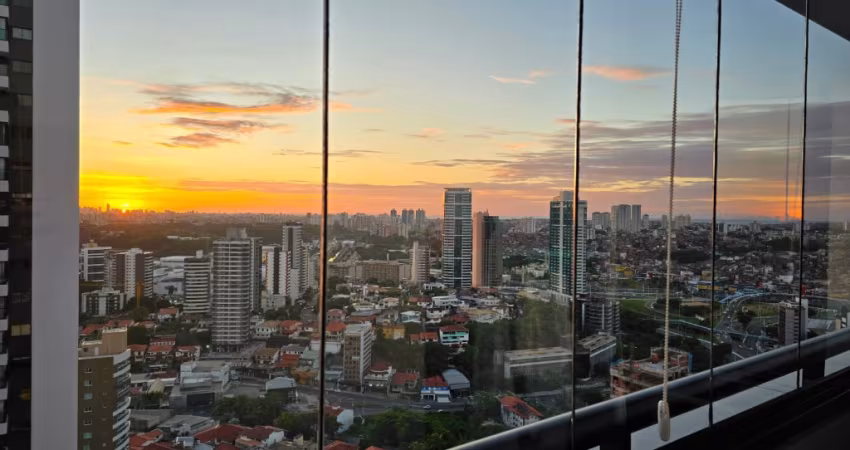 Apartamento com 2 suítes, 2 vagas, vista panorâmica para venda no Caminho das Árvores