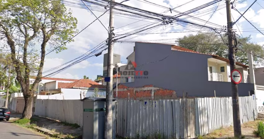 Terreno de esquina para venda na Vila Alpina 12X22