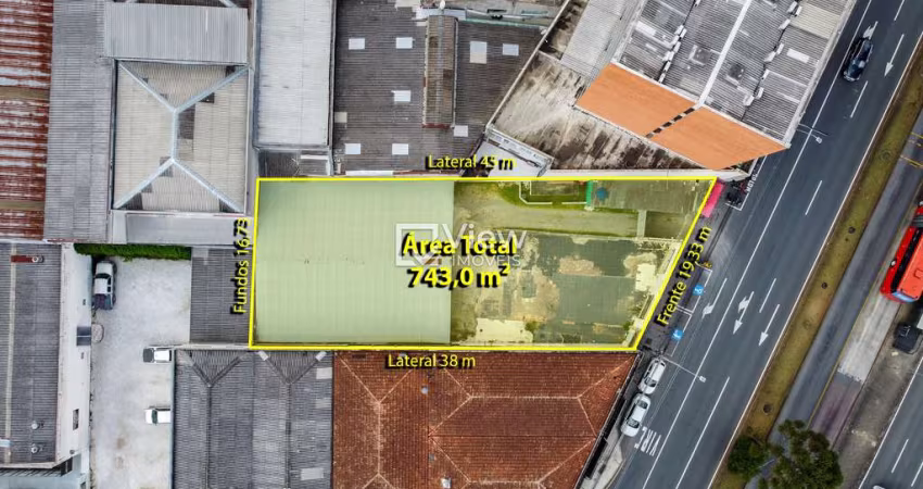 Terreno comercial à venda na Avenida Presidente Affonso Camargo, 255, Jardim Botânico, Curitiba