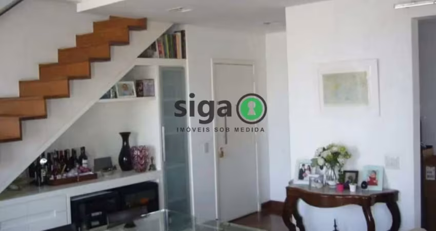 Apto Mobiliado em Pinheiros com 145m², 3 quartos sendo 1 suite, 2 vagas