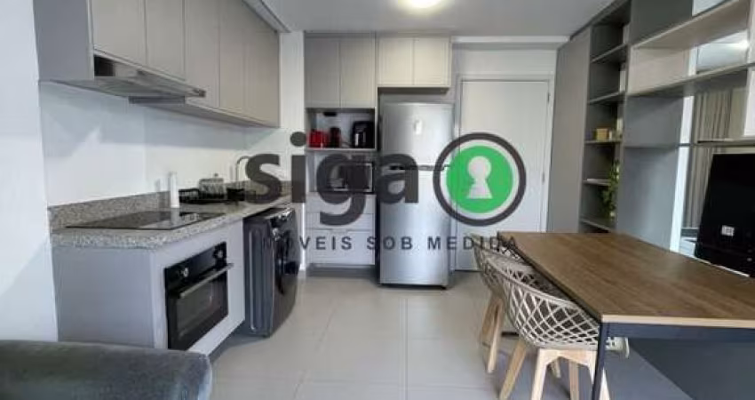 Apto para locação MOBILIADO com 42m², 1 suite, 1 vaga na Vila Madalena