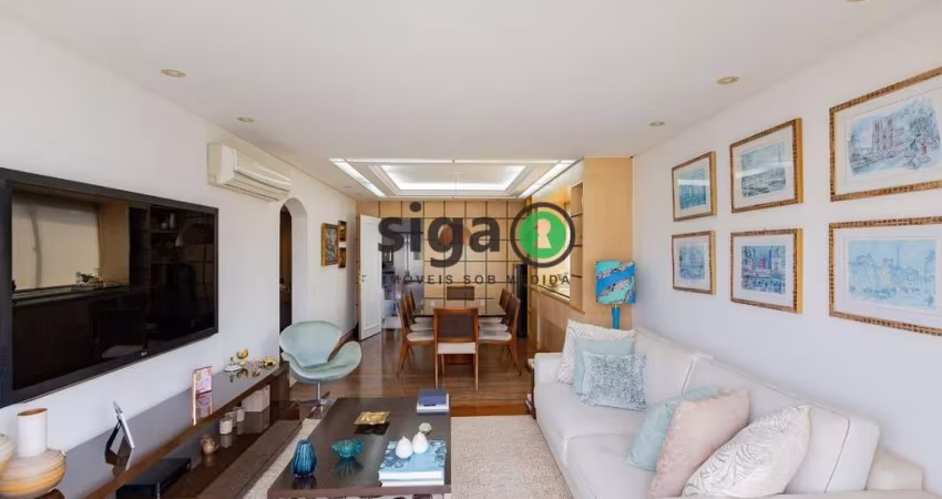 APARTAMENTO MOBILIADO COM 3 DORMITORIOS PARA LOCAÇÃO PROXIMO A IGREJA DE MOEMA