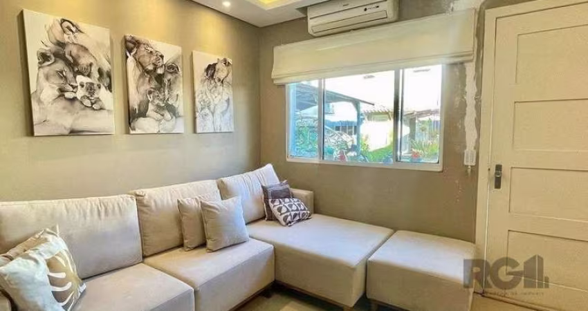 Casa em condomínio fechado - 70m², 2 dormitórios, 1 vaga de garagem no bairro Humaitá