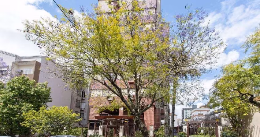 Apartamento de 2 dorm., sacada com churrasqueira, banheiro de serviço,