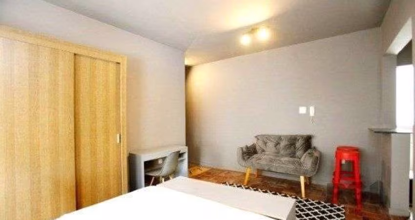 Apartamento JK no Menino Deus mobiliado