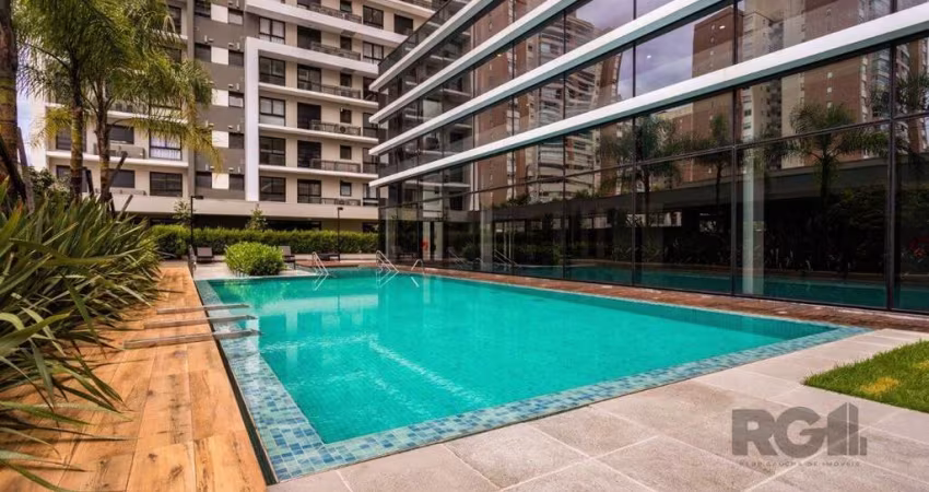 Apartamento mobiliado e decorado de 1 quarto com suíte, vaga e infraestrutura - Jardim do Salso
