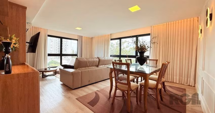 Apartamento para Venda - 125.25m², 3 dormitórios, sendo 1 suites, 3 vagas - Menino Deus