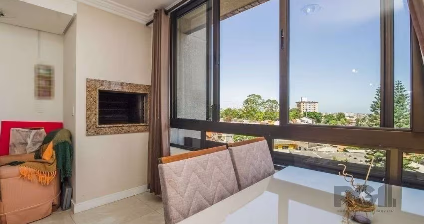 Excelente apartamento de 107 m² com 3 dormitórios e 2 vagas cobertas.
