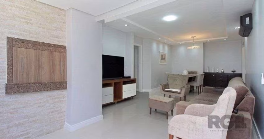 Excelente apartamento de 109,37m² com 3 dormitórios e 1 vaga de garagem.