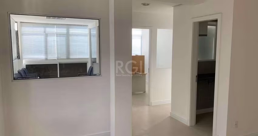 Sala comercial na Getúlio Vargas com 81,92m² privativos