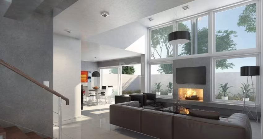 Casa Condominio para Venda - 315.58m², 3 dormitórios, sendo 3 suites, 2 vagas - Tristeza