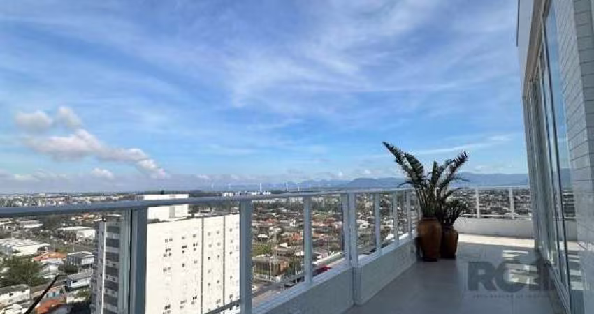 Apartamento com dois dormitórios e amplo terraço privativo