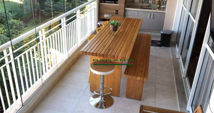 Apartamento com 3 dormitórios para alugar, 141 m² por R$ 5.990,00/mês - Nova Aliança - Ribeirão Preto/SP