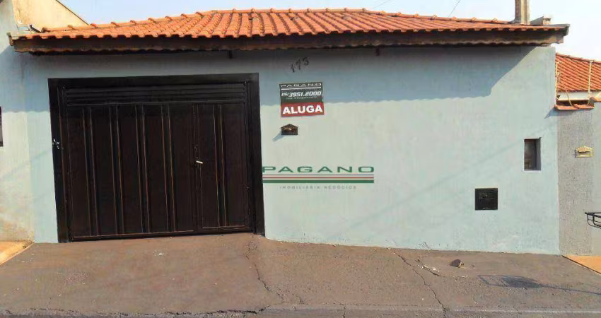 Casa com 2 dormitórios para alugar, 100 m² por R$ 1.500,00/mês - Jardim Santana - Cravinhos/SP