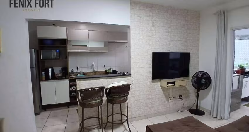 Apartamento com 1 dormitório à venda, 40 m² por R$ 360.000,00 - Canto do Forte - Praia Grande/SP