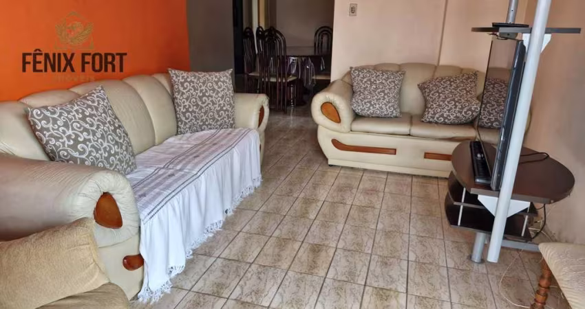 Apartamento com 2 dormitórios para alugar, 75 m² por R$ 2.800,00/mês - Canto do Forte - Praia Grande/SP