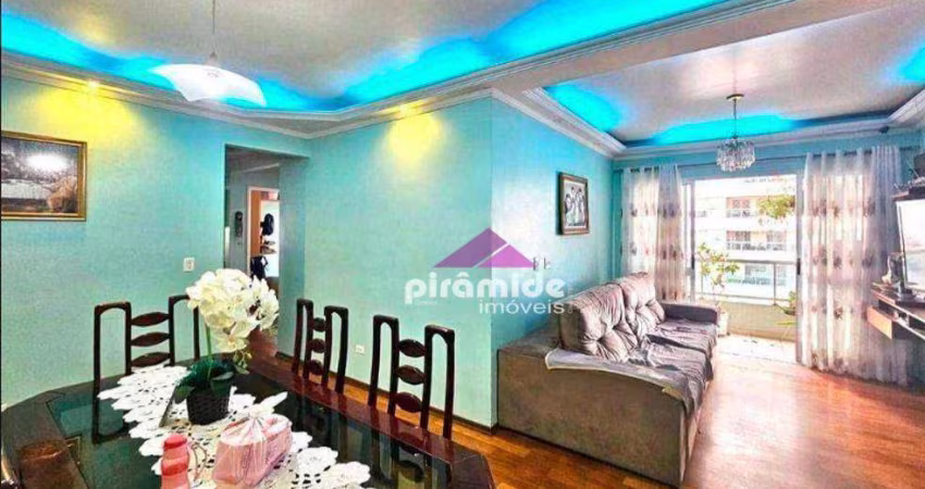 Apartamento com 4 dormitórios à venda, 108 m² por R$ 725.000,00 - Floradas de São José - São José dos Campos/SP