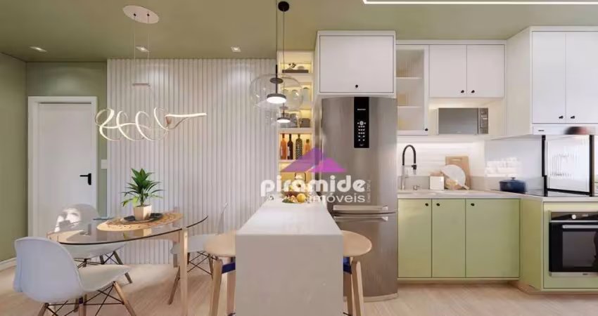 Apartamento com 2 dormitórios à venda, 51 m² por R$ 311.570,00 - Jardim das Gaivotas - Caraguatatuba/SP