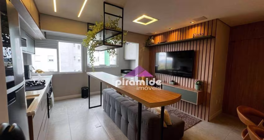 Apartamento com 3 dormitórios à venda, 65 m² por R$ 620.000,00 - Parque Residencial Flamboyant - São José dos Campos/SP