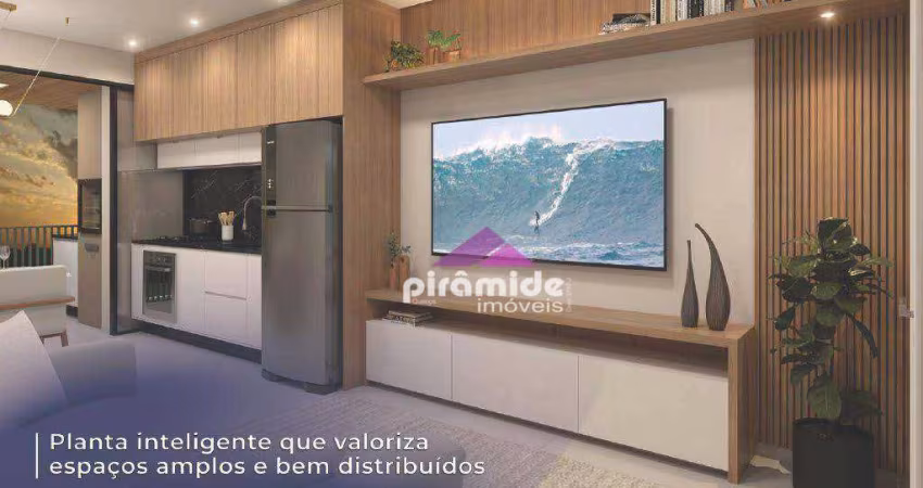 Apartamento com 2 dormitórios à venda, 69 m² por R$ 542.809,00 - Sumaré - Caraguatatuba/SP
