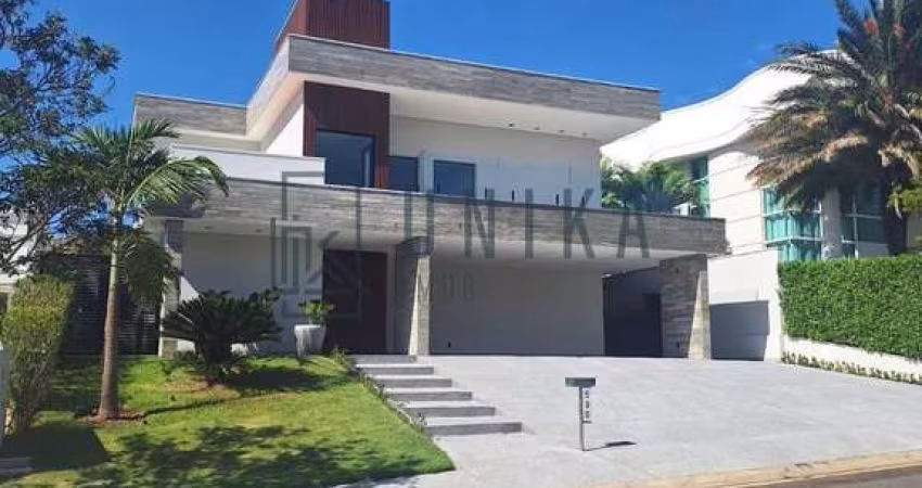 Casa de luxo em condomínio: 4 quartos, 4 suítes, 3 salas, 6 banheiros, 4 vagas - Campinas-SP.