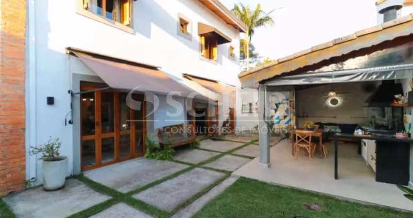 Moema Casa Moderna com Área Gourmet e 4 Vagas