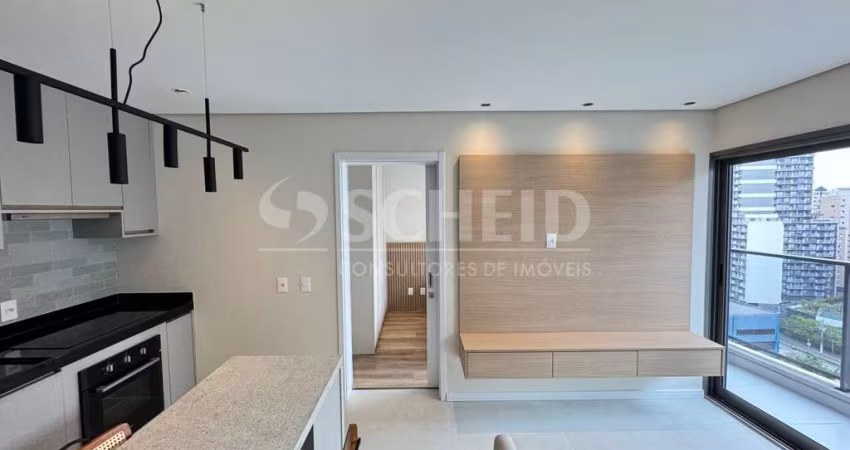 Apartamento para locação, 60m novo mobiliado na Vila Nova Conceição, Rua Jacques Félix
