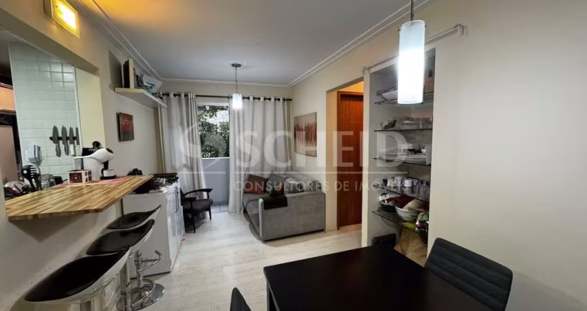 APARTAMENTO COM 2 DORMITÓRIOS E VAGA FIXA EM CONDOMINIO COMPLETO