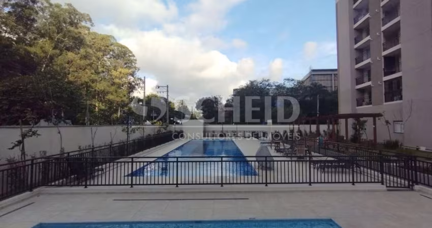 Apartamento à venda no Jardim Marajoara com 42m², 2 quartos, sala 2 ambientes, 1 vaga.