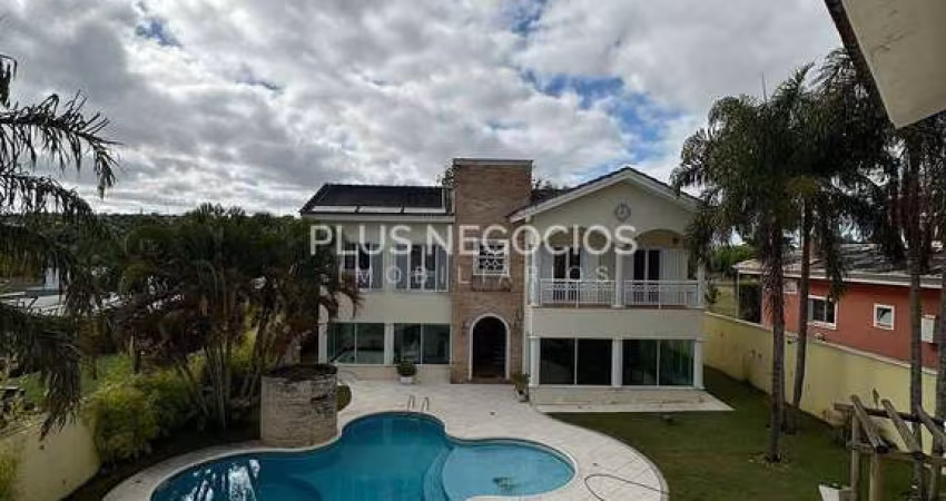Casa de Alto Padrão para Locação e Venda no Condomínio Saint Charbel – 5 Dormitórios, Piscina, Salã