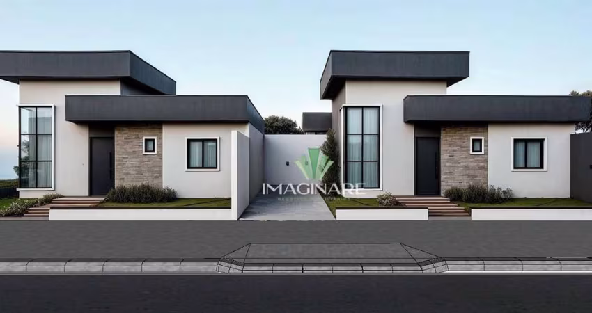 Casa com 2 dormitórios à venda, 55 m² por R$ 355.000,00 - Florença - Cascavel/PR