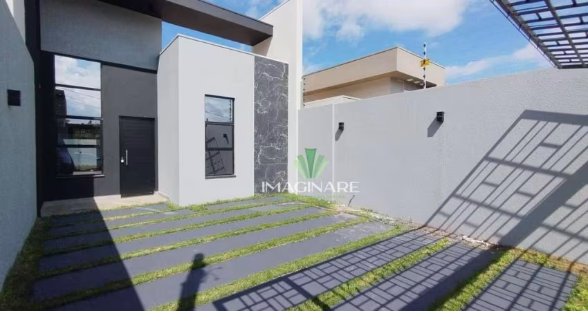Casa com 3 dormitórios sendo 01 suíte  à venda, 75 m² por R$ 420.000 - Veredas - Cascavel/PR