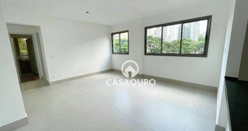 Apartamento com 1 dormitório à venda, 64 m² - Funcionários - Belo Horizonte/MG