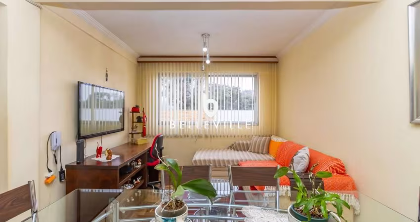Apartamento com 02 dormitórios semimobiliado na Mercês - 91m²