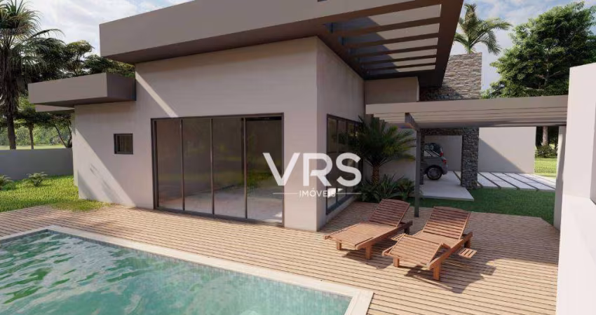 Casa com 3 suítes em local privilegiado e condomínio recém formado