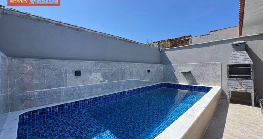 Casa com 3 dormitórios à venda, 110 m² por R$ 379.900,00 - Balneário Flórida Mirim - Mongaguá/SP