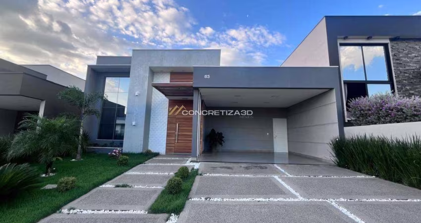 Casa à venda em Indaiatuba, Jardim Esplanada, com 3 quartos, com 180 m², Condomínio Dona Maria José