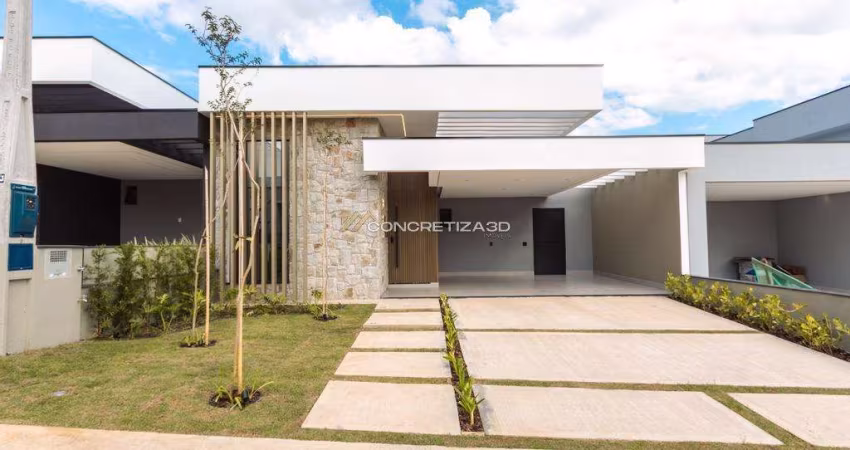 Casa à venda em Indaiatuba, Altos da Bela Vista, com 3 suítes, com 156 m², Condomínio Viena