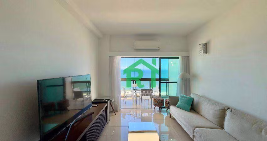 Apartamento à venda na praia das Pitangueiras, 4 Quartos, Vista mar, 2 Vagas.
