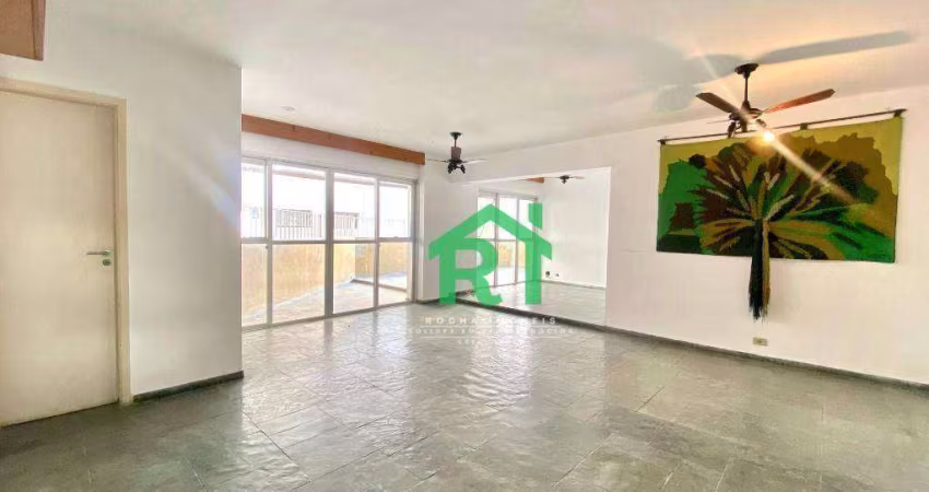 Apartamento com 3 dormitórios, 165 m² - venda por R$ 700.000,00 ou aluguel por R$ 6.800,00/mês - Pitangueiras - Guarujá/SP