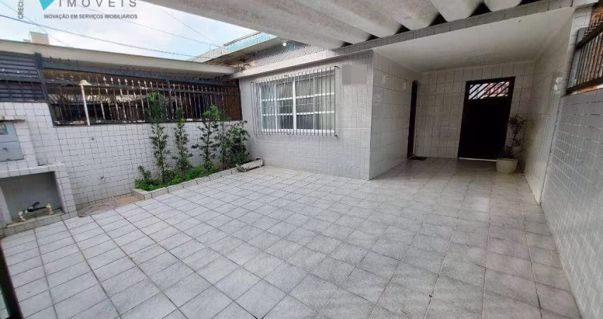 Casa com 2 dormitórios para alugar, 120 m² por R$ 4.000,00/mês - Boqueirão - Praia Grande/SP