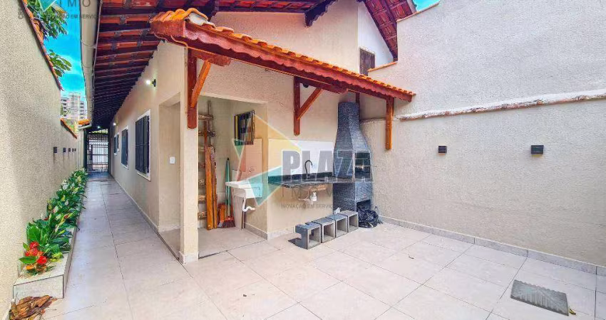 Casa com 2 dormitórios à venda, 74 m² por R$ 410.000,00 - Caiçara - Praia Grande/SP
