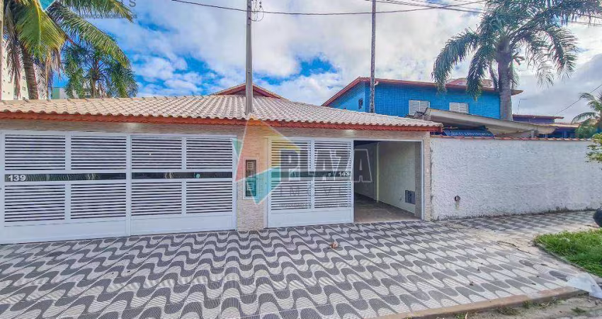 Casa 2 dormitórios com 1 suíte à venda, 110 m² por R$ 585.000 - Maracanã - Praia Grande/SP
