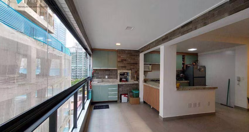 Apartamento no Canto do Forte  02 Quartos com suíte para locação R$ 6.000,00 p/mês
