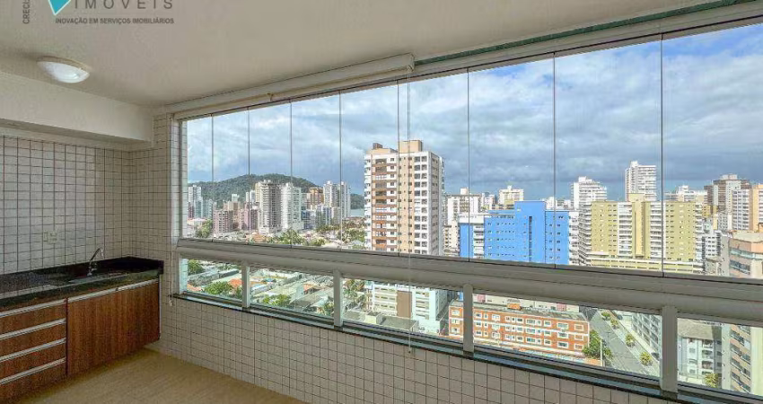 Apartamento alto padrão à venda no Canto do Forte – Praia Grande | 2 suítes + vista para o mar!
